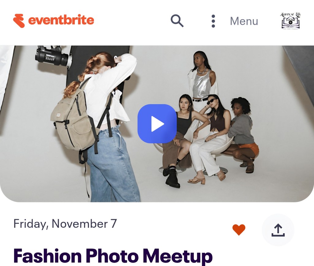 Meet Me @ Fashion Photo&nbsp;Meetup